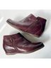 Dansko 100% Leather Solid Burgundy Ankle Boots Size EU 38 - photo 5