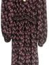Max Studio Floral Black Pink Casual Dress Size M - photo 1