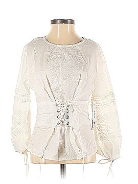 Aqua Aqua Long Sleeve Blouse (view 1)