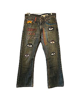 DKNY embroidered jeans Jeans (view 1)