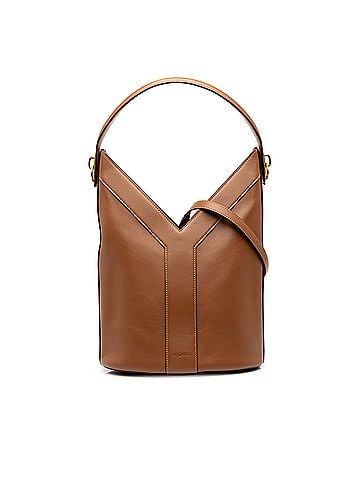 Saint Laurent Smooth Calfskin Y Top Handle Bucket Bag (view 1)