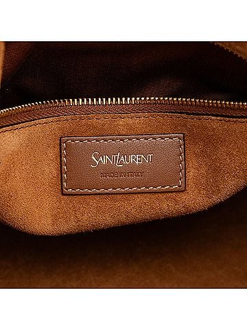 Saint Laurent Smooth Calfskin Y Top Handle Bucket Bag (view 2)