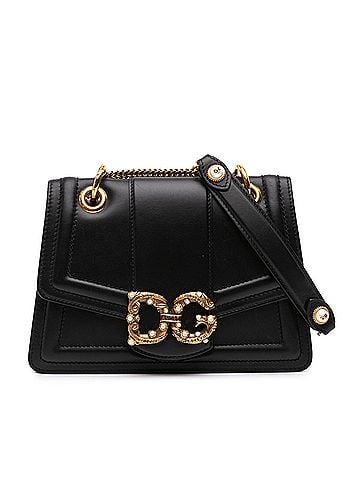 Dolce & Gabbana Calfskin DG Amore Crossbody (view 1)