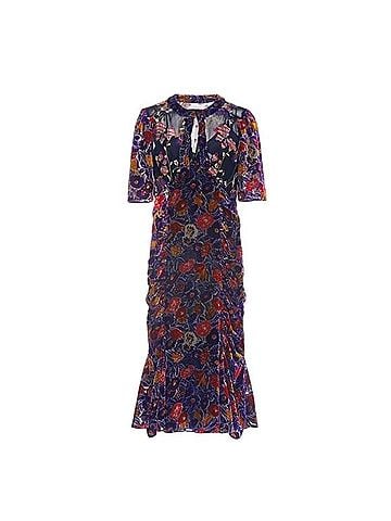 Anna Sui Garden Flower Velvet Dress Cocktail Dress (view 2)