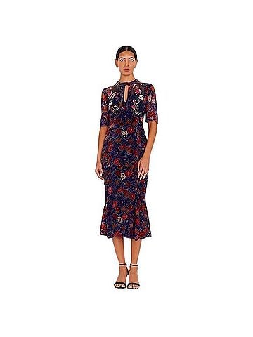 Anna Sui Garden Flower Velvet Dress Cocktail Dress (view 1)
