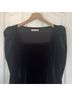 Reformation Square Neck Velvet Mini Dress Cocktail Dress - photo 5
