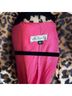 Cache Leopard Print Brown Pink Trenchcoat Size 10 - photo 5