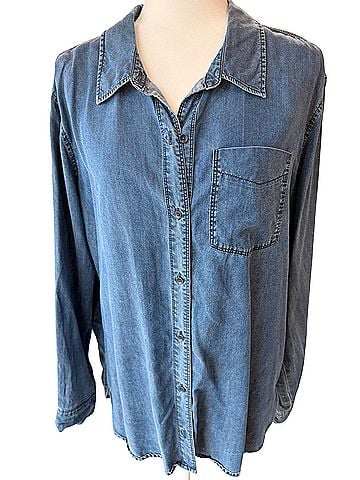 Athleta Long Sleeve Button-Down Shirt (view 1)