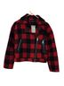 Driftwood 100% Polyester Checkered-gingham Red Black Jacket Size S - photo 1