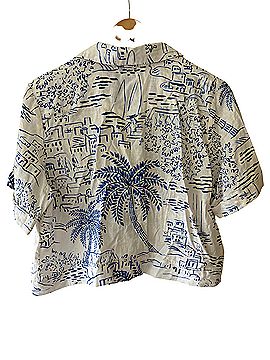 Calypso St. Barth Short Sleeve Button-Down Shirt (view 2)