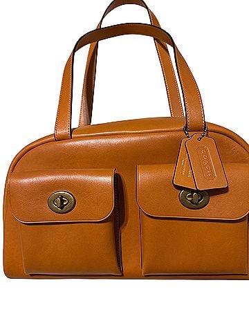 Coach Leather Satchel (view 1)