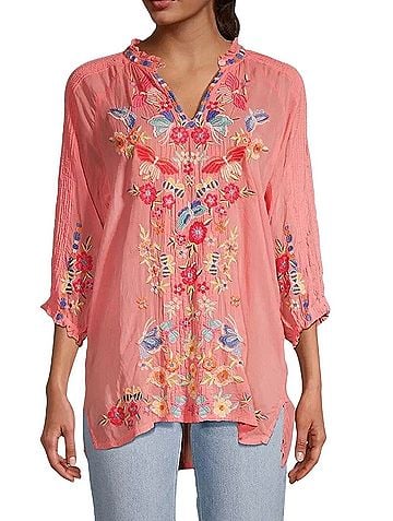 Johnny Was Long Sleeve Blouse (view 1)