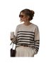 Vince. Boxy Stried Cashmere Pullover Sweater - photo 1