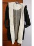 Lucky Brand 40% Wool 31% Polyester 21% Cotton 6% Rayon 2% Nylon 100% Faux Fur Black White Coat Size M - photo 3