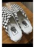 Vans Checkered-gingham Black White Sneakers Size 8 - photo 4