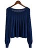 Free People Blue Pullover Sweater Size M - photo 2