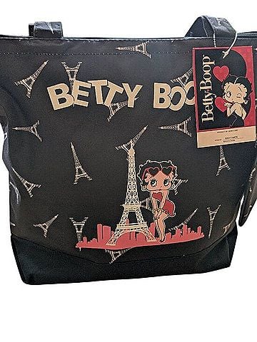 Betty Boop Paris Eiffel Tower Zip Tote Tote (view 1)