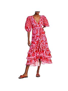 FARM Rio Jungle Scarf Casual Dress (view 1)