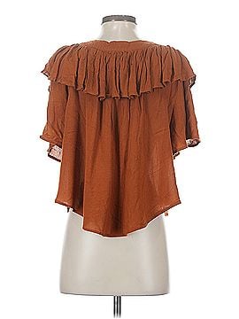 Free People Free People Short Sleeve Blouse (view 2)