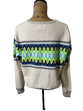 Brodie Cashmere Pullover Sweater (view 2)