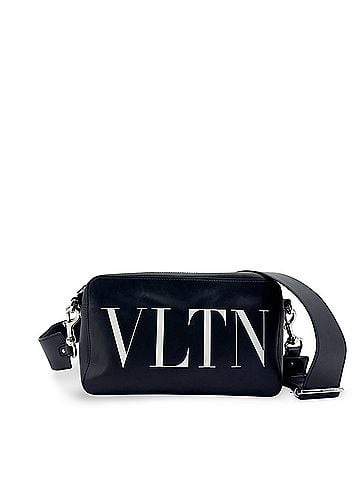 Valentino Garavani Vltn Camera Leather Black Calfskin Crossbody Bag Bag (view 1)