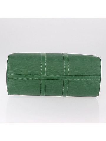 Louis Vuitton Keepall Epi Leather Green Leather Travel Bag Bag (view 2)