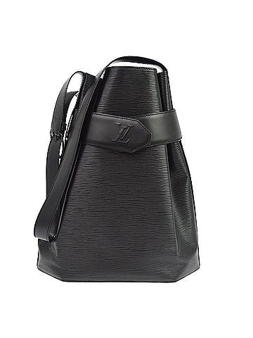 Louis Vuitton Vintage Sac D'epaule Epi Leather Black Leather Shoulder Bag Bag (view 1)