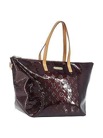 Louis Vuitton Bellevue Monogram Vernis Burgundy Patent_Leather Handbag (view 1)