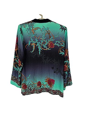 Citron Silk Top (view 2)