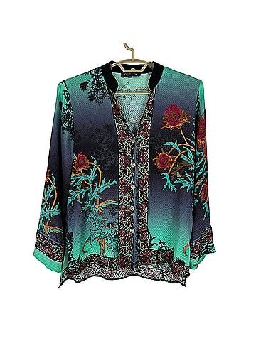 Citron Silk Top (view 1)