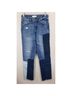 Sandro Color Block Blue Jeans Size 6 - photo 5
