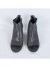 Eileen Fisher 100% Leather Solid Gray Boots Size 9 - photo 4