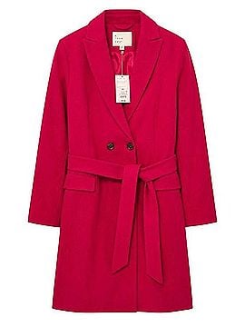 A New Day Belted Wool Blend Trench Coat Coat (view 1)