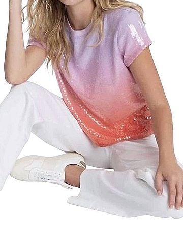 Elliott Lauren Sequin Tee T-Shirt (view 1)