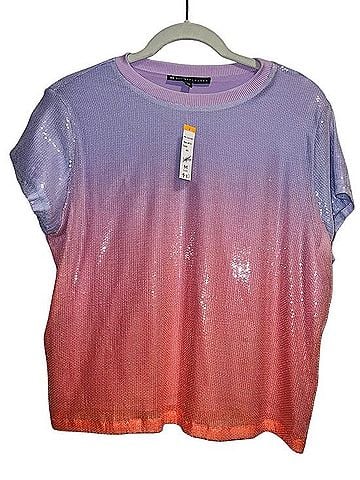 Elliott Lauren Sequin Tee T-Shirt (view 2)