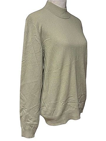 Charter Club Cashmere Mock Neck Sweater Cashmere Pullover Sweater (view 2)