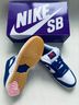 Nike Blue White Sneakers Size 8 - photo 4