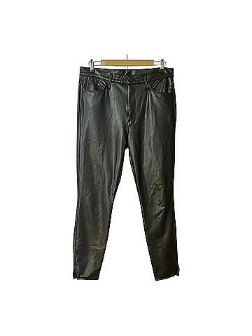 Mother The High Waisted Vamp Faux Leather Pants (view 1)
