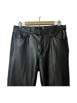 Mother The High Waisted Vamp Faux Leather Pants (view 2)