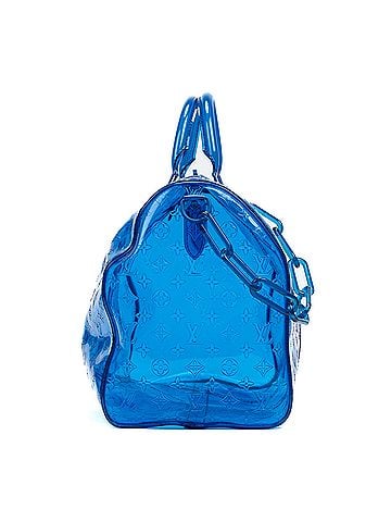 Louis Vuitton Ltd. Ed. Virgil Abloh Keepall Monogram Prism 50 (view 2)