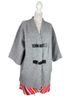 Michael Kors 100% Wool Solid Gray Coat Size M - photo 1