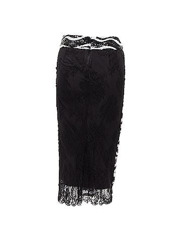 Dolce & Gabbana Dolce Gabbana Zebra Sequins Lace Skirt (view 2)