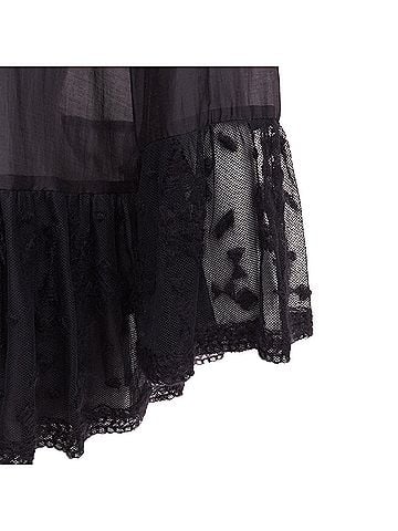 The Row The Row Cotton Silk Fringed Lace Shirt (view 2)