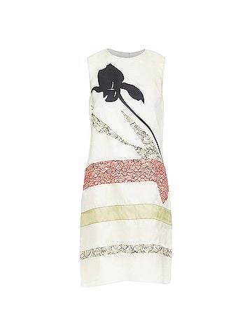 Christian Dior Dior 2014 Silk Floral Applique Dress (view 1)