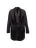 Givenchy 100% Other Black Givenchy Cut Out Collar Robe Blazer Size 6 - photo 3