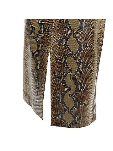 Khaite Khaite 2023 Fraser Brown Python Leather Skirt (view 2)