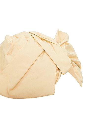 Jil Sander Jil Sander 2021 Yellow Silk Wrap Cape (view 2)