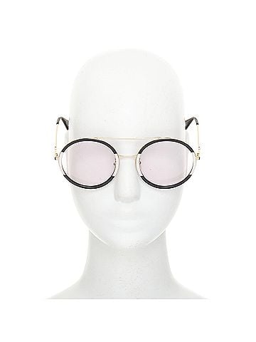 Gucci Gucci Black Pink Round Sunglasses (view 2)