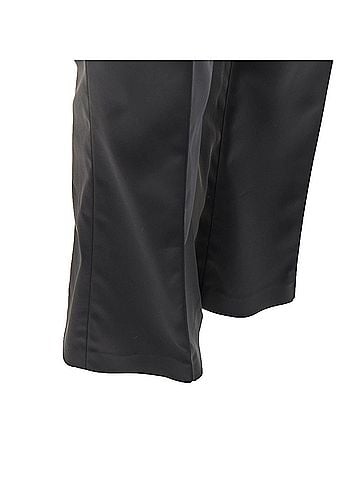 The Row The Row Black Satin Pintuck Bootcut Trousers Pant (view 2)