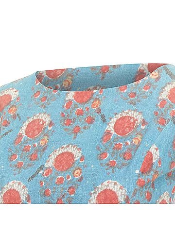 Oscar De La Renta Oscar De La Renta Print Cocktail Dress (view 2)